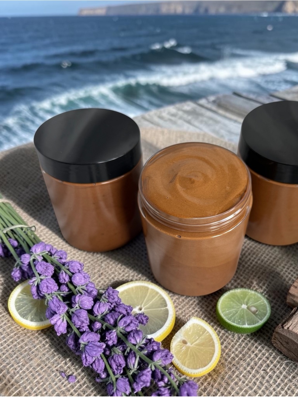 Luxe Turmeric Tanning Bronzer Lotion Shea & Cocoa Butter Orchid & Vine